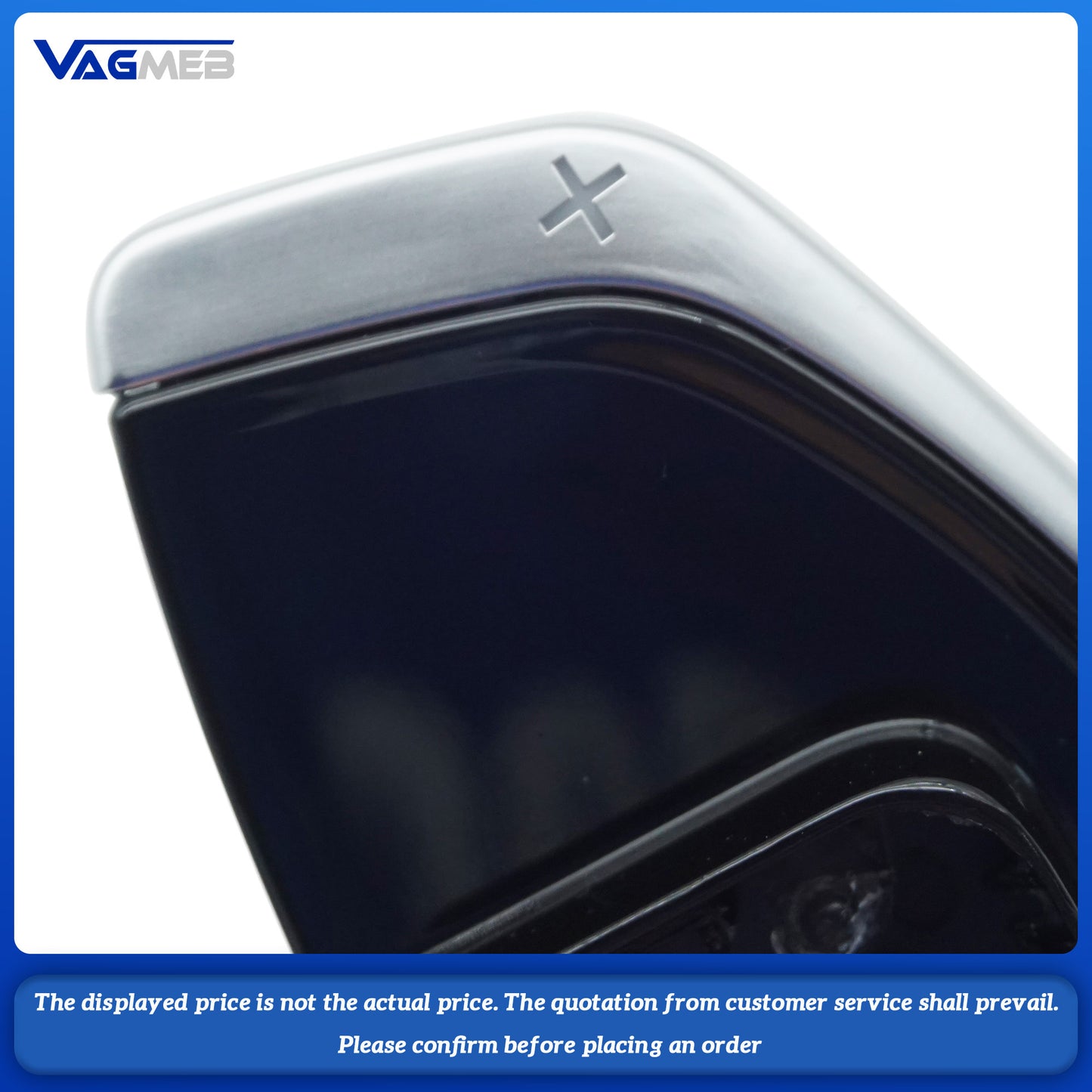 For Audi A4 B9 electroplated shift lever cover, steering wheel components