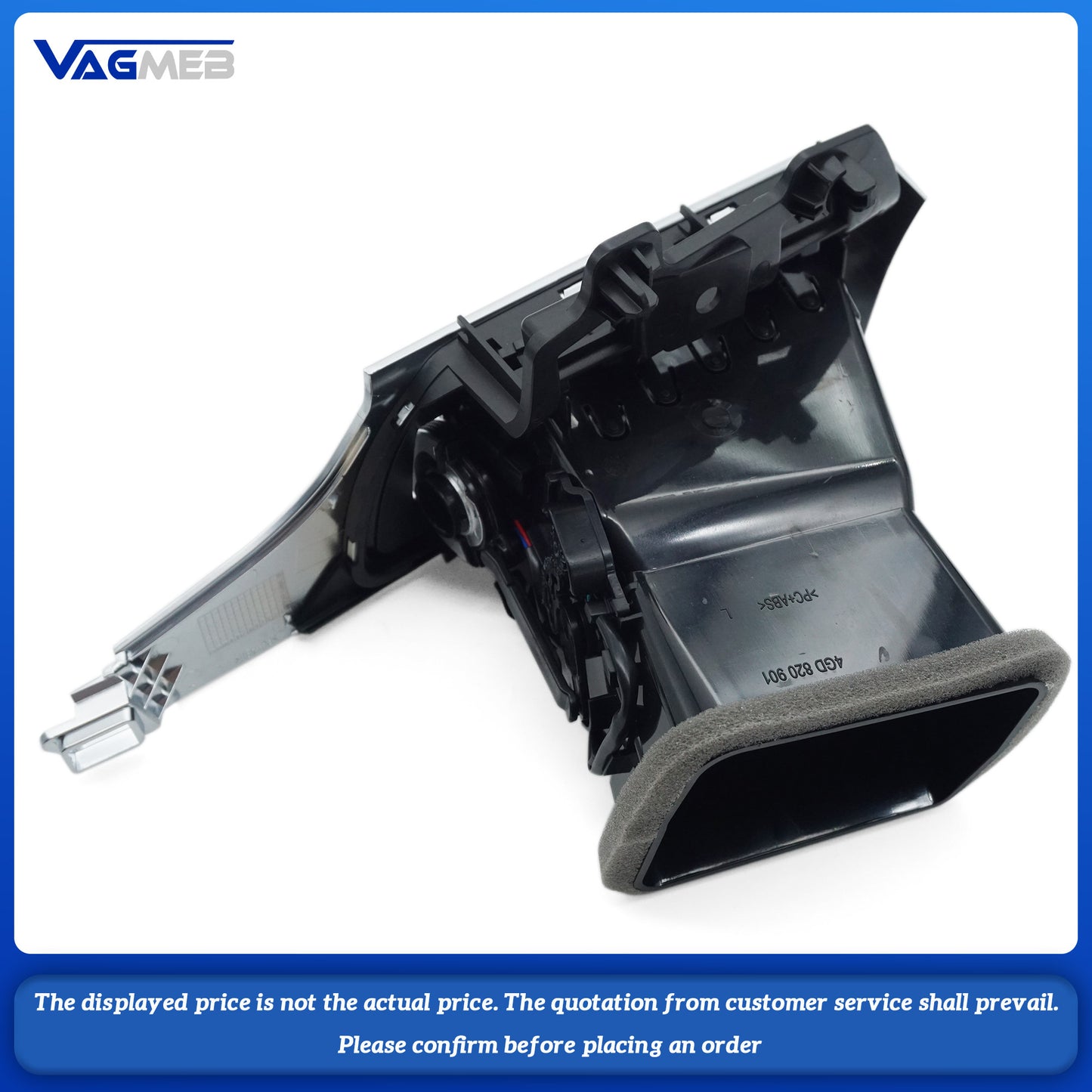For Audi C7 Air Conditioner Air Outlet Air Conditioning Outlet Vent 4G0 820 901 A 4G0 820 902 A