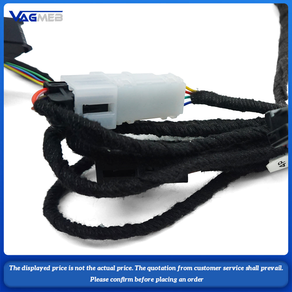 A48M-Professional For 4KD862533 Front Cup Holder Assembly Water Cup Holder Multi-Color Ambient Light Wiring Harness for Audi A6