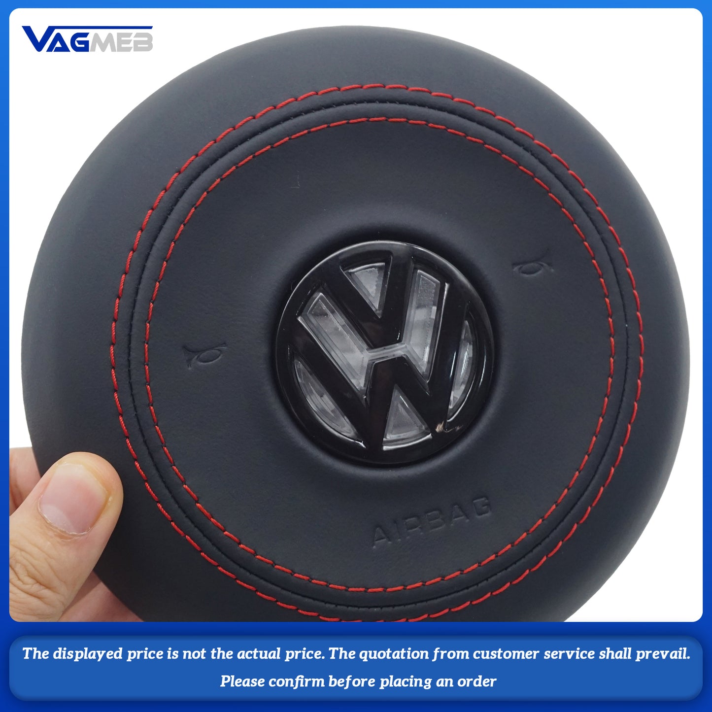 Steering wheel airbag cover multifunction steering wheel (LED) For VW Golf MK7 Golf 7