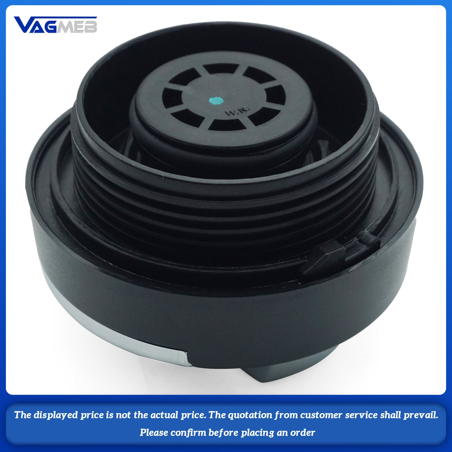 For Audi A1 A2 A3 A4 A5 A6 A8 R8 Q7 TT Seat Alhambra Altea Arosa Chrome-plated kettle lid