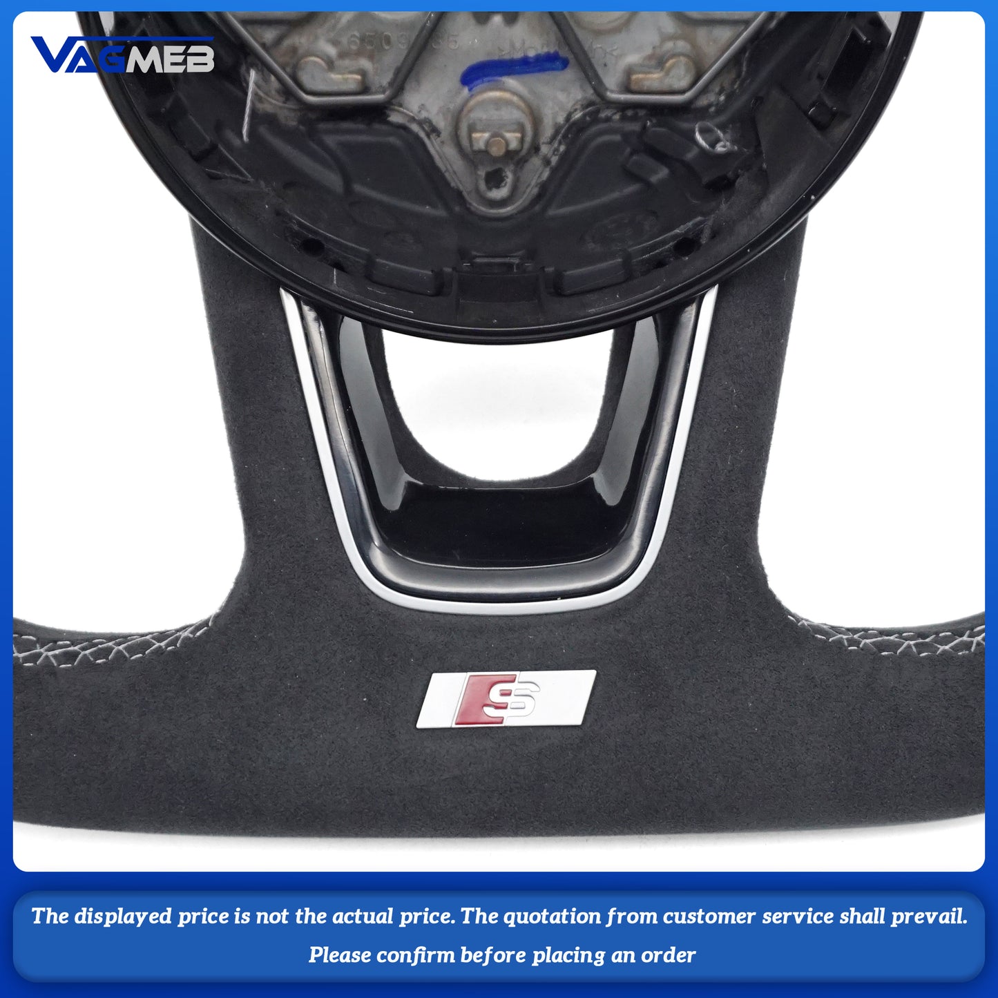 For Audi S logo A3L Steering Wheel