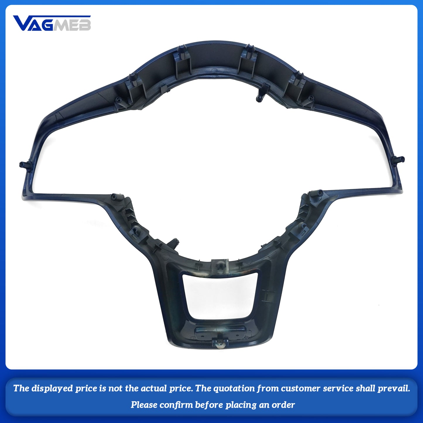 steering wheel decorative frame, steering wheel accessories,For VW Golf 7 GTI GTS GTE R Rline,Car Accessories