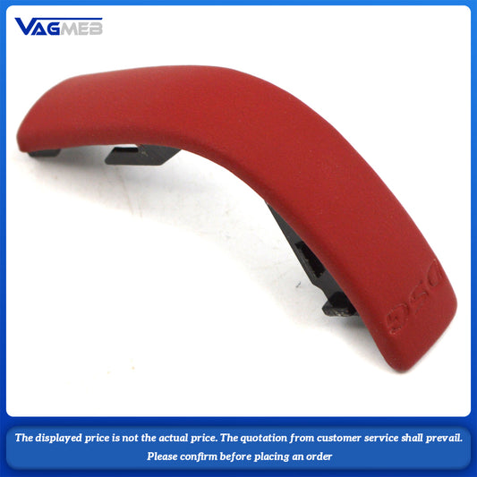 Chrome Silver +Leather Car Shift Knob Gear Cover Replace Fit For VW Golf 6 7 R GTI Passat B7 B8 CC R20 Jetta MK6 GLI