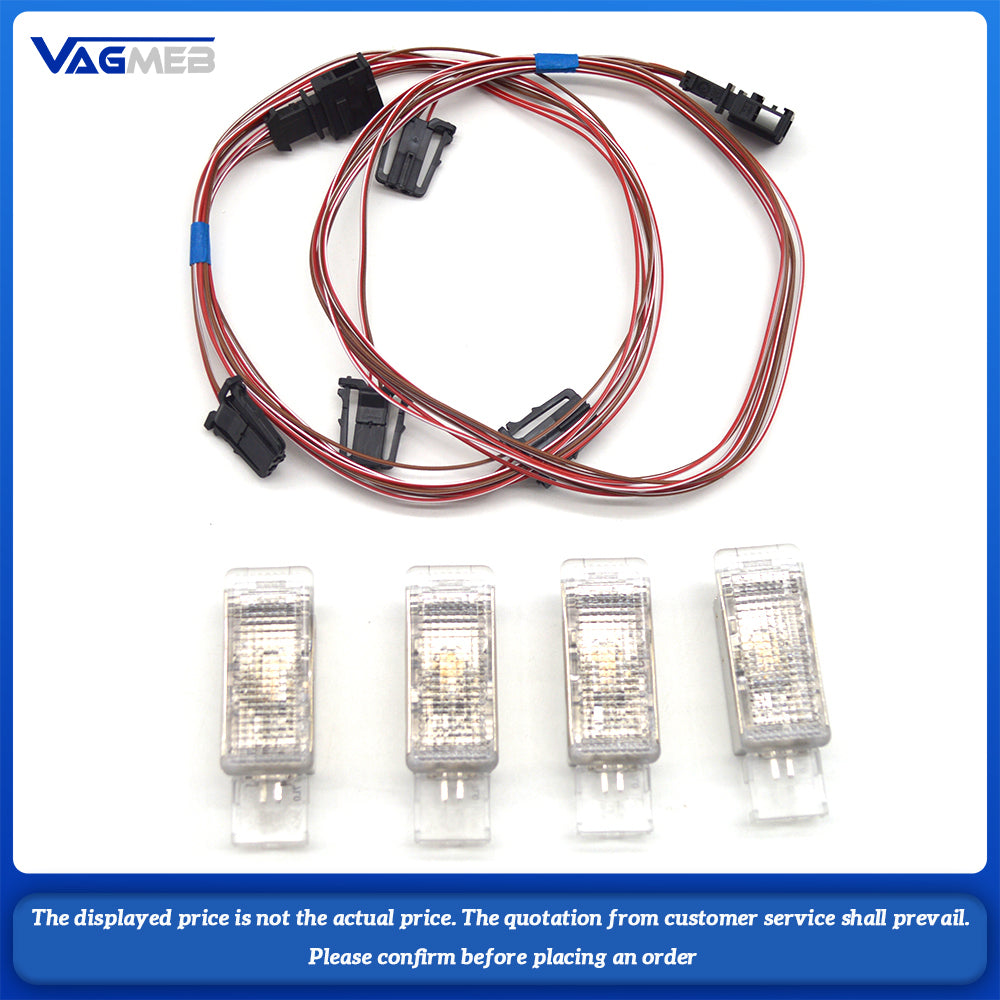 7L0 947 415 For VW Golf MK6 Passat B6 Jetta Caddy CC Variant Polo Tiguan Sharan Scirocco Car Interior Footwell Foot Halogen Light