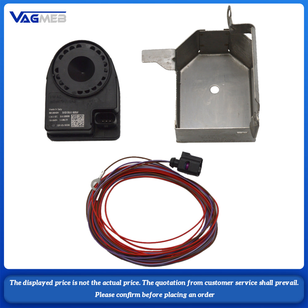 1K0 951 605F For VW Passat B7 CC Alarm Automotive electronic alarm Anti theft horn Horn Stand Holder 3C0 951 227A
