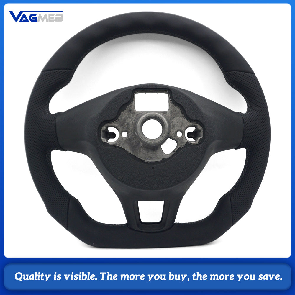 Semi Perforated Sports Steering Wheel,For VW GOLF 7 MK7 Transporter T6