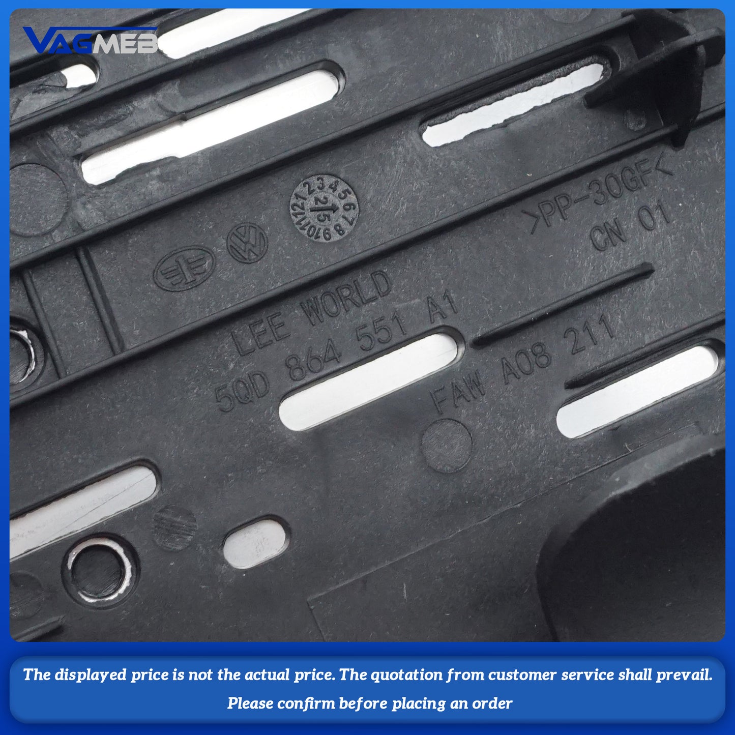 Stainless Steel Pedal Cover For VW Golf MK7 MK8 GTi MK7 Polo Passat B8 Audi A3 Q2L Q3