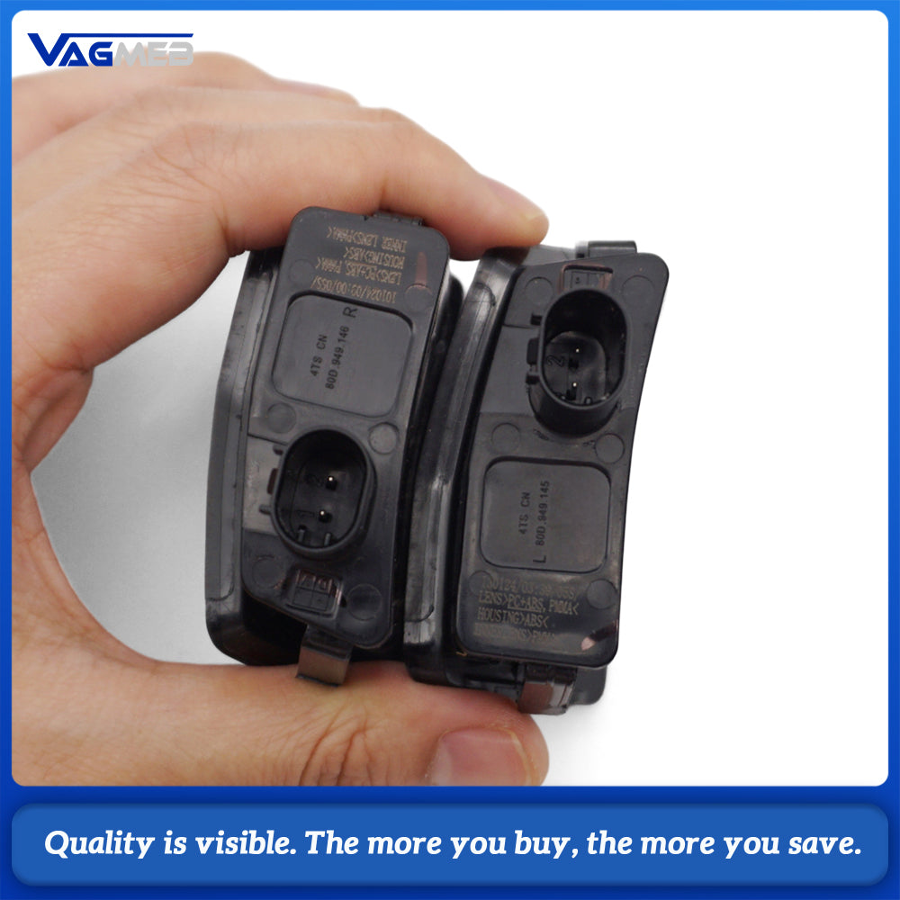 80D 949 145146 Mirror Lane Change Assist Warning Display Light LHD Pair For Audi 2017-2023 Q5 Q7