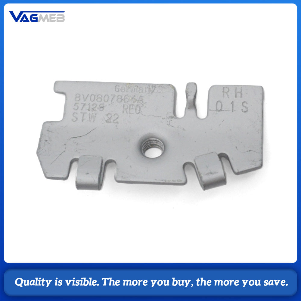 8V0807863A 8V0807864A Auto parts Front Bumper Gasket Fixing Plate Left / Right For Audi A3 S3 8V 2013-2020