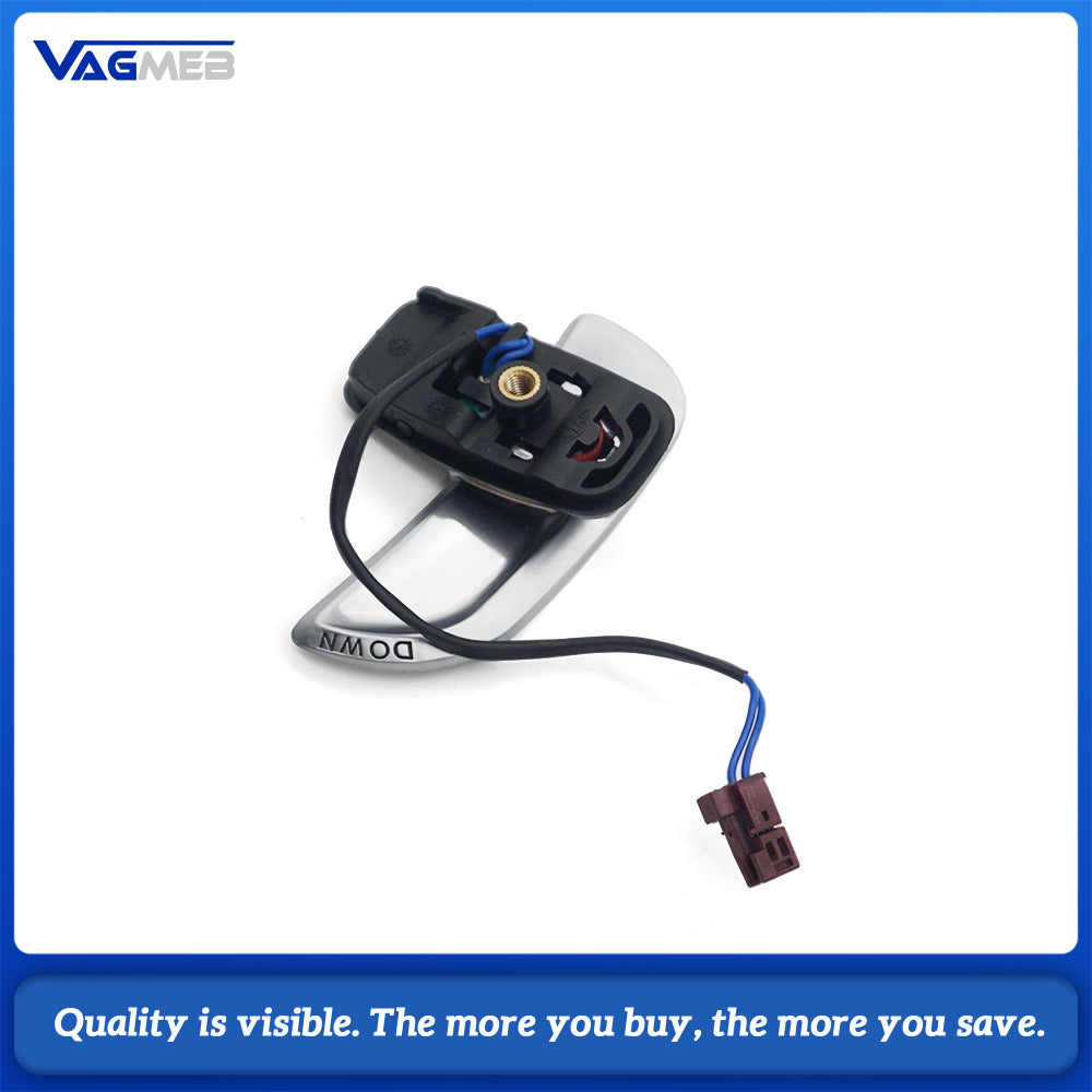 Electroplated Silver AMG Shift Paddle 809 Style Steering Wheel Shifter Replacement For Mercedes