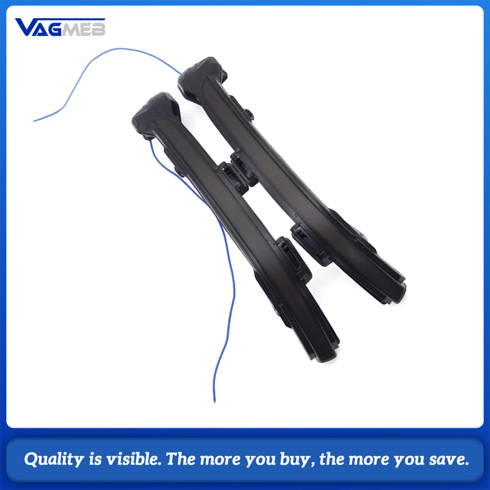 For Volkswagen Golf 7 MK7 MK7.5 GTI R LED Dynamic Sequential Turn Signal Light, Side Mirror Flowing Water Blinker Indicator