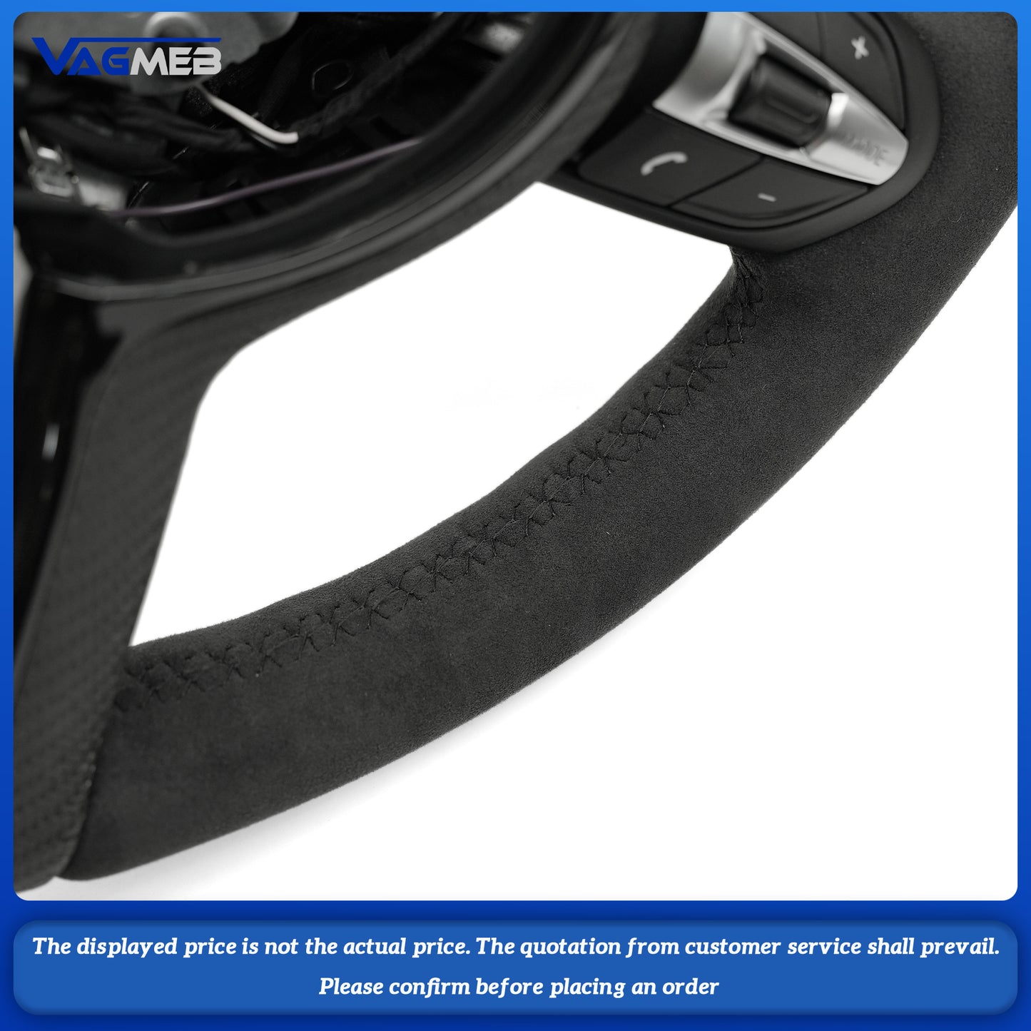 M Sport Steering Wheel For BMW M5 F10 F11 F06 F07 F12 F13 F01 E70 E87 E81 E90 E91 E92 M3 F30 F15 F16 F20 F21 F25 F26