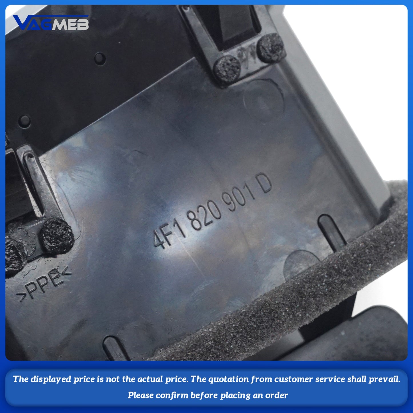 For Audi A6 S6 C6 RS6 2006-2011 Air Conditioning Vent Outlet Vents 4F1 820 901D