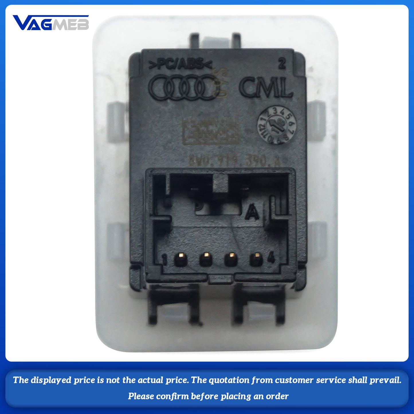 For Audi A4 armrest lamp 8W0 919 390 A