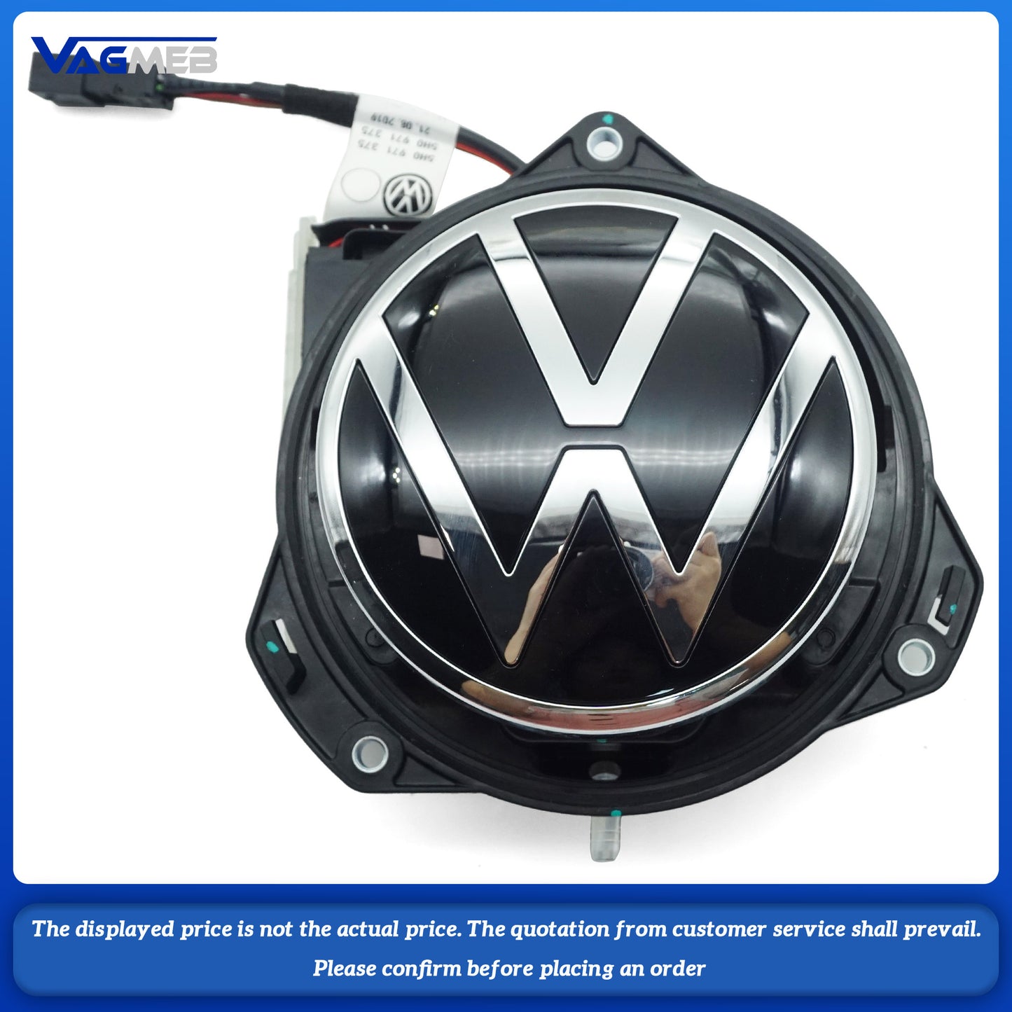 Rear View Camera Flip Cover For VW Golf MK8CC Tiguan Reverse Image Display Motorcycle Equipment Accessories large screen display 5HG 827 469 C