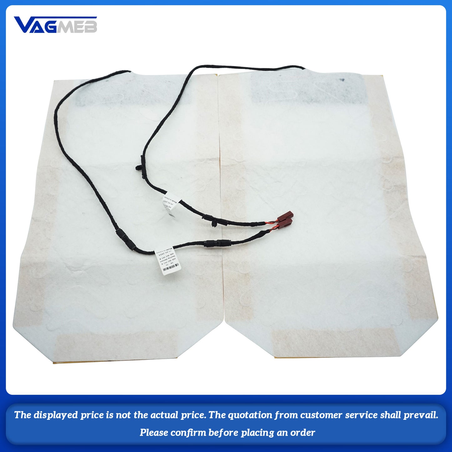A set of front heating pads for VW 2019 Lavida