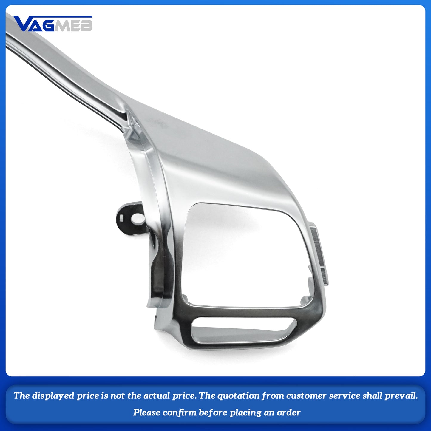 Steering wheel button frame and logo for Vw Golf 6 GTI GTD R 2009-2013 Polo GTI Tiguan Passat R-Line