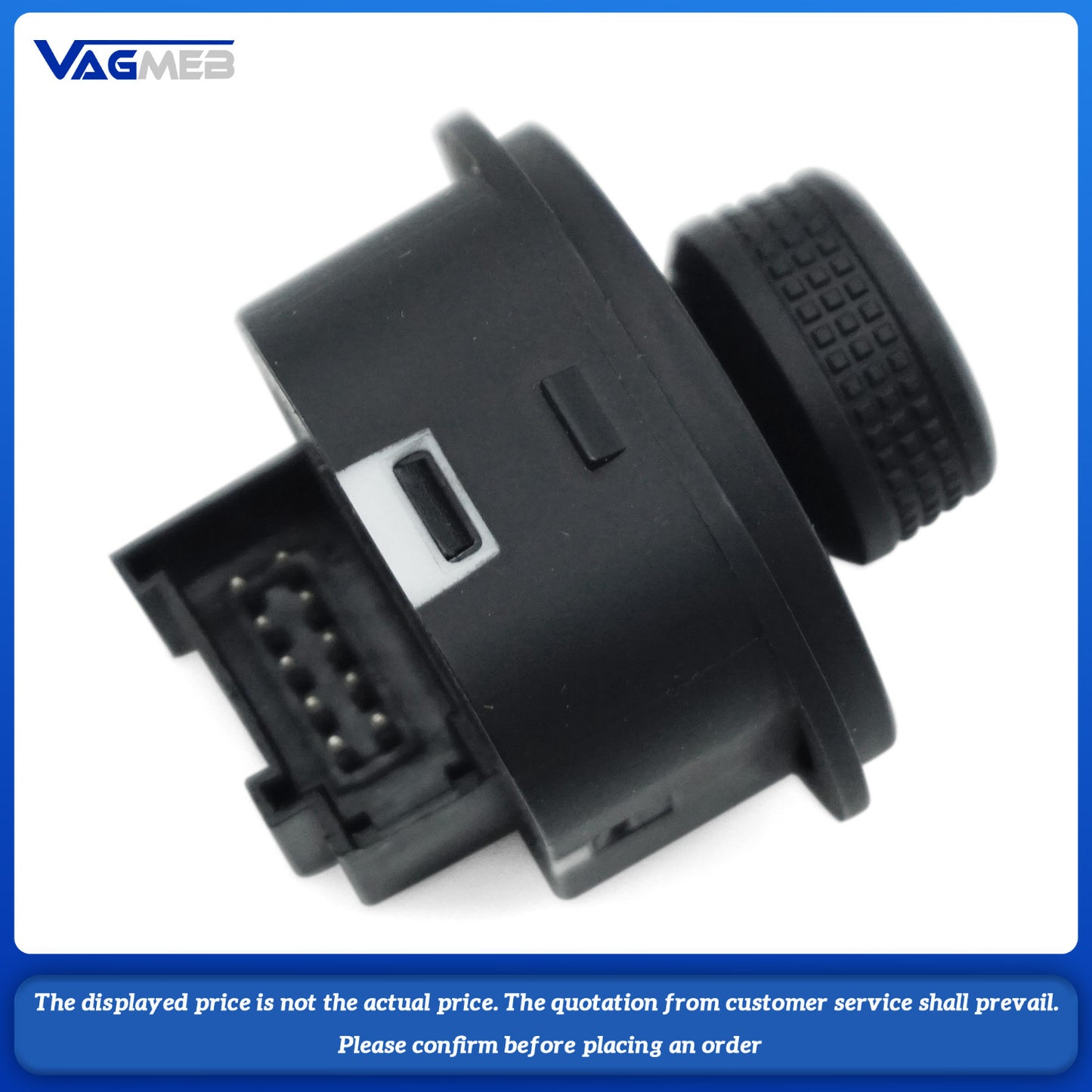 Rear View Mirror Adjuster Control Switch Folding Knob Button For VW POLO 6R 2011 2012 2016 6RD 959 565 D