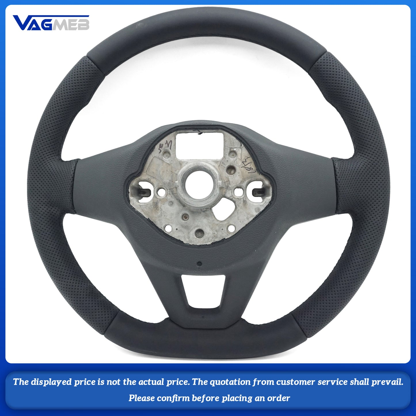 Multivan Multifunction Steering Wheel Leather Steering Wheel Multifunction Perforated For VW T6.1