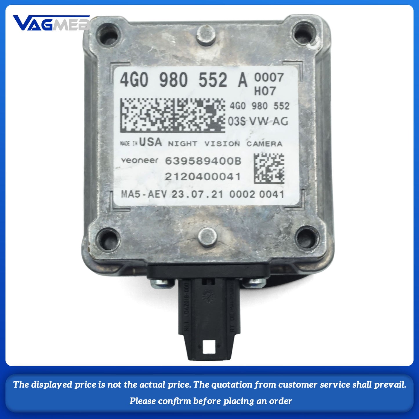 For the night vision system of Audi A6 2024