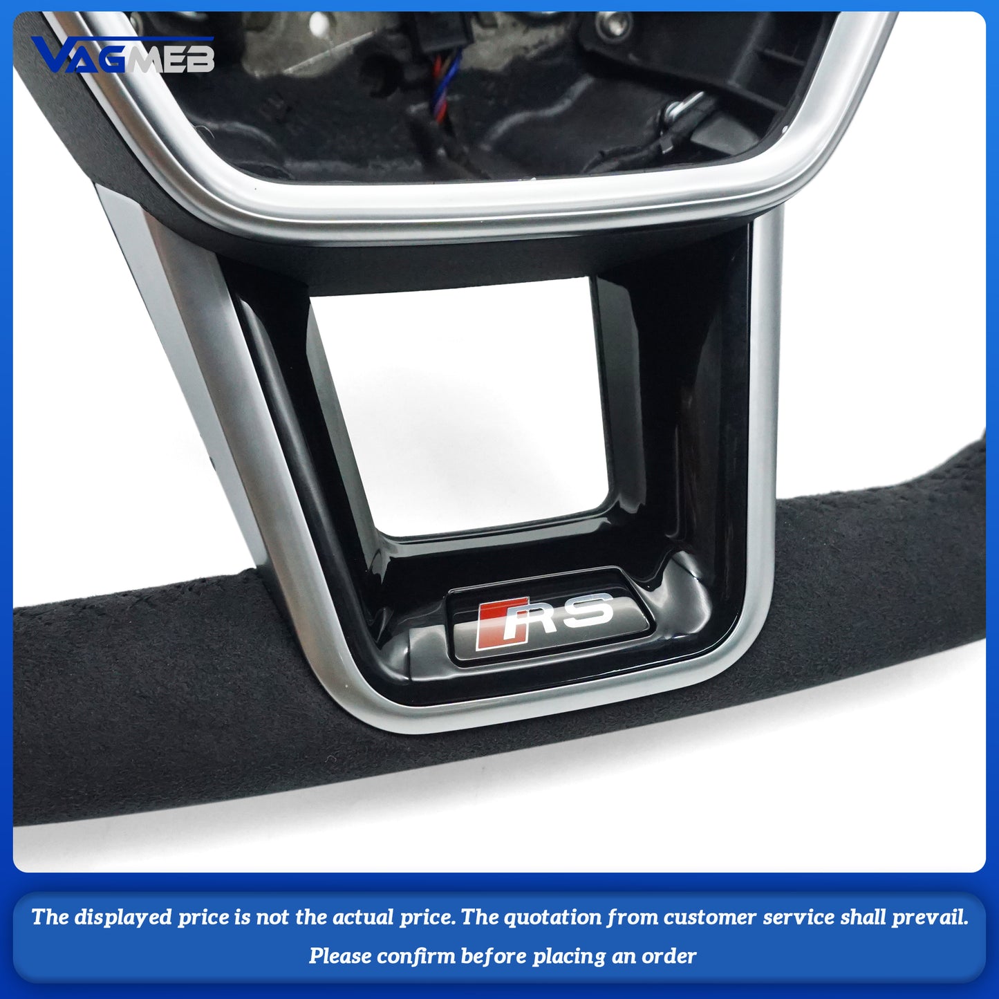 multifunctional flat bottomed sports steering wheel with heating For Audi A6 C8