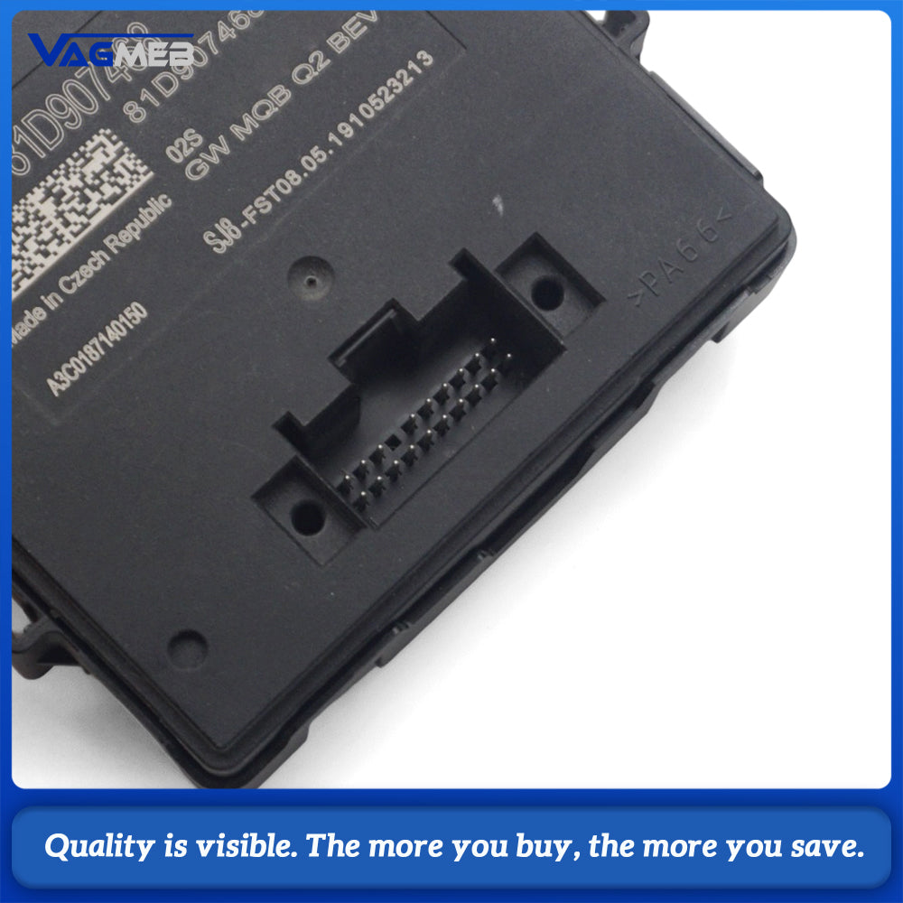 81D 907 468 For MQB Audi Q2 BEV Blade Electric Vehicles battery electric vehicle high line gateway CANBUS unit 81D907468