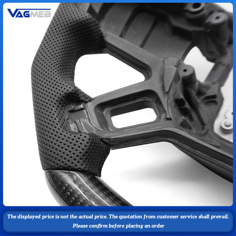 Racing Car Auto Parts Carbon Fiber Steering Wheel For Landrover Defender Full