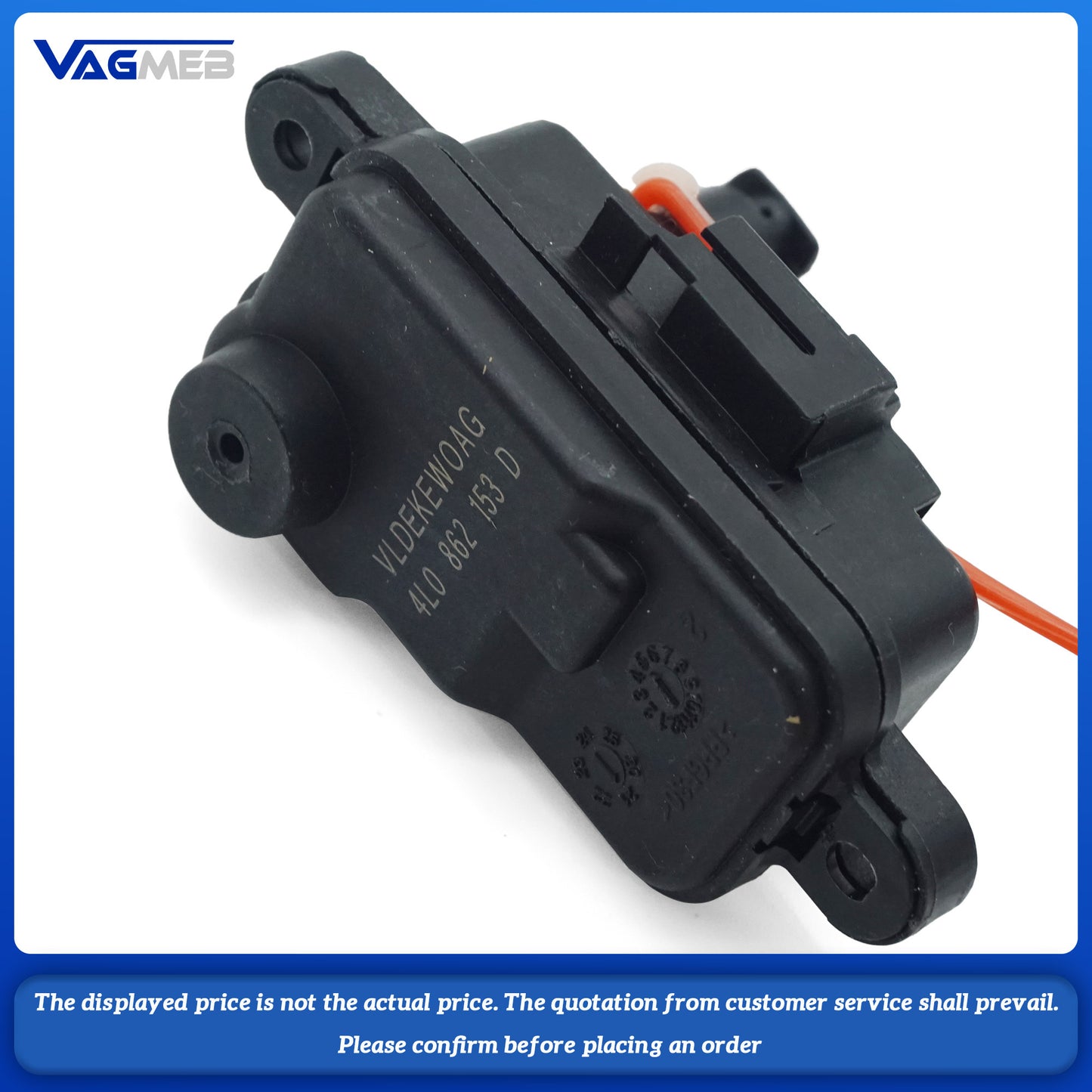 Fuel Tank Cover Switch Flap Door Lock Actuator Release Motor For Audi A1 A3 A6 C7 Avant A7 Q3 Q7 RS5 4L0 862 153 D