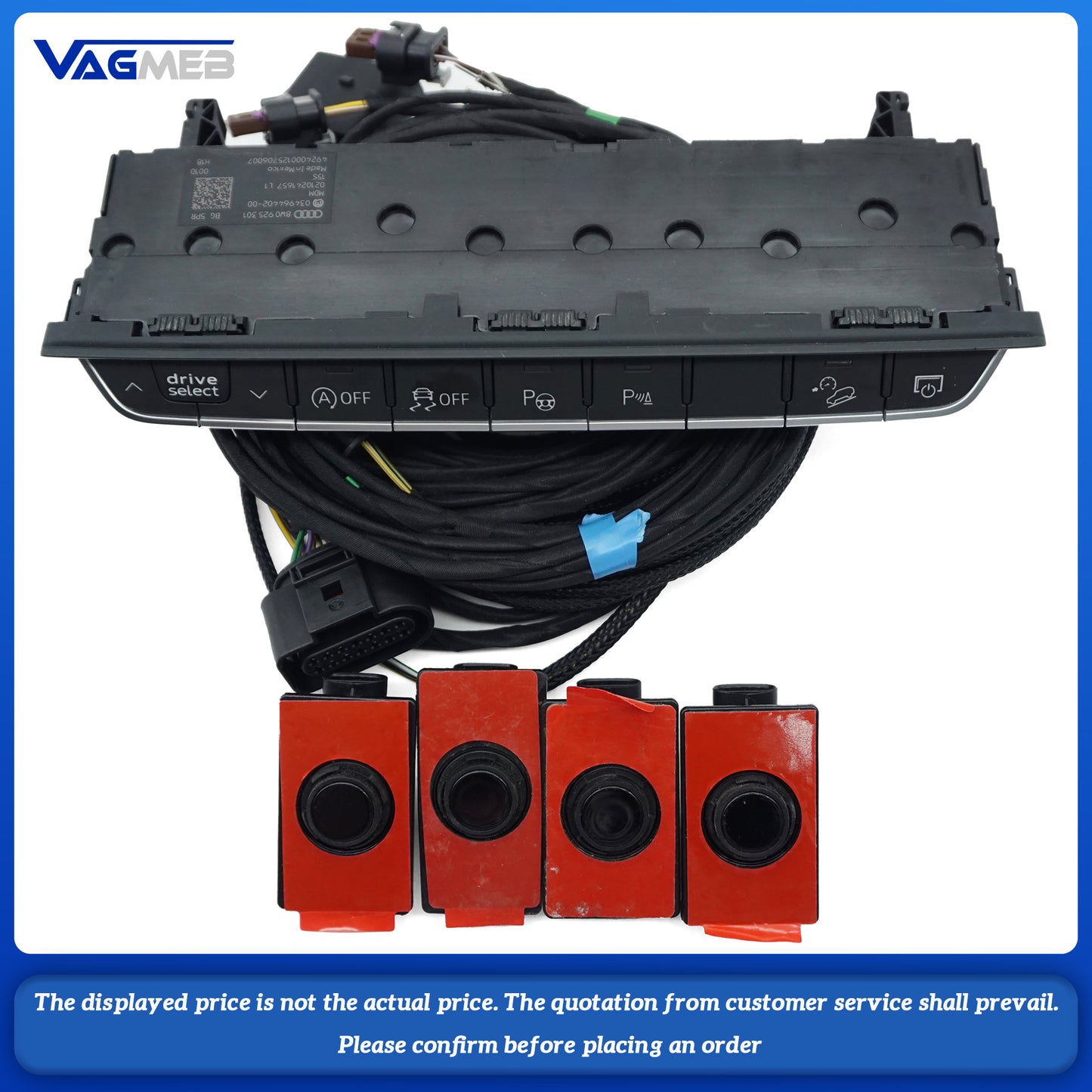 For Audi Q5 2023 Park Assist System Kit PLA Auto Parking OPS 8K UPDATE 12K