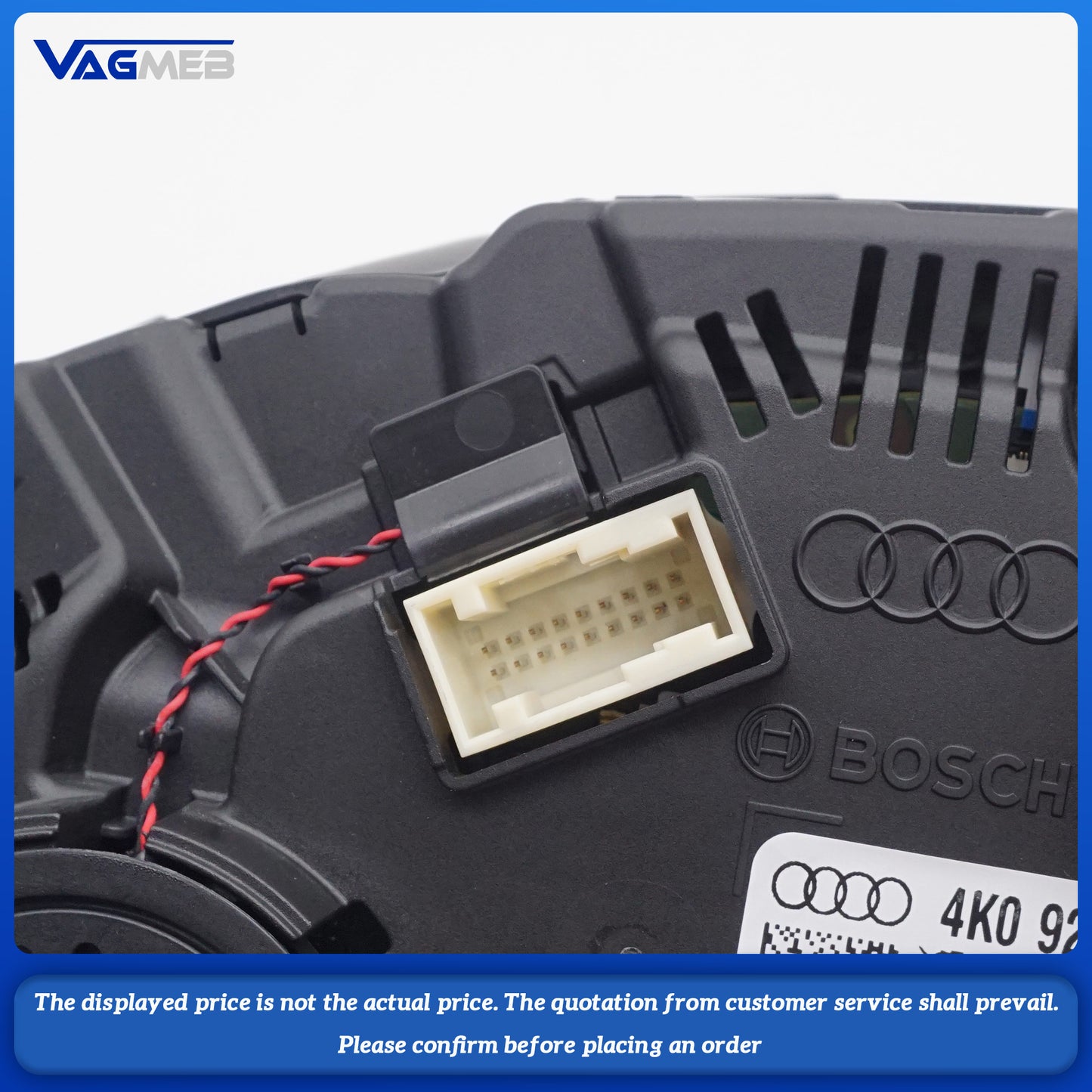 For Audi A6 C8 Speedometer Instrument Cluster Kit 4K0 920 794D