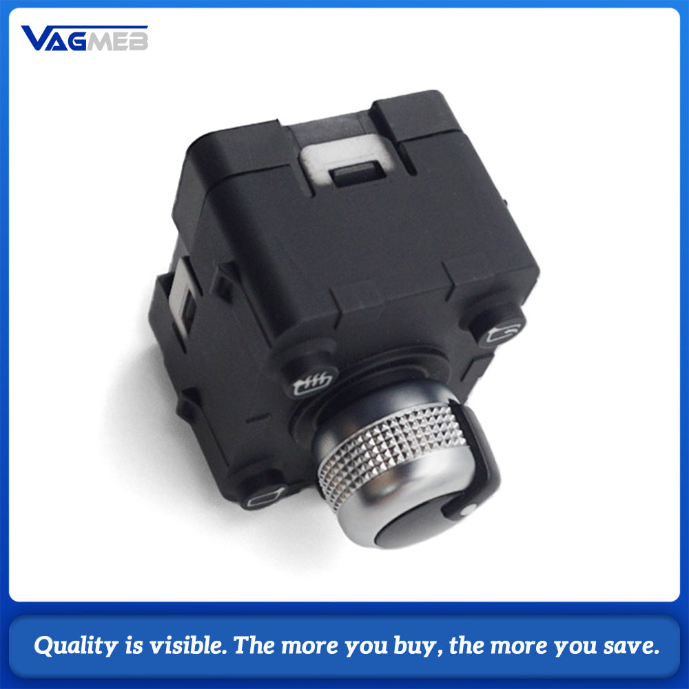 Exterior Mirror Adjust Switch Knob Button With Folding For Audi A4 S4 B9 A5 S5 Q5 Q7 4M R8 2017-2025 4M0959565Q