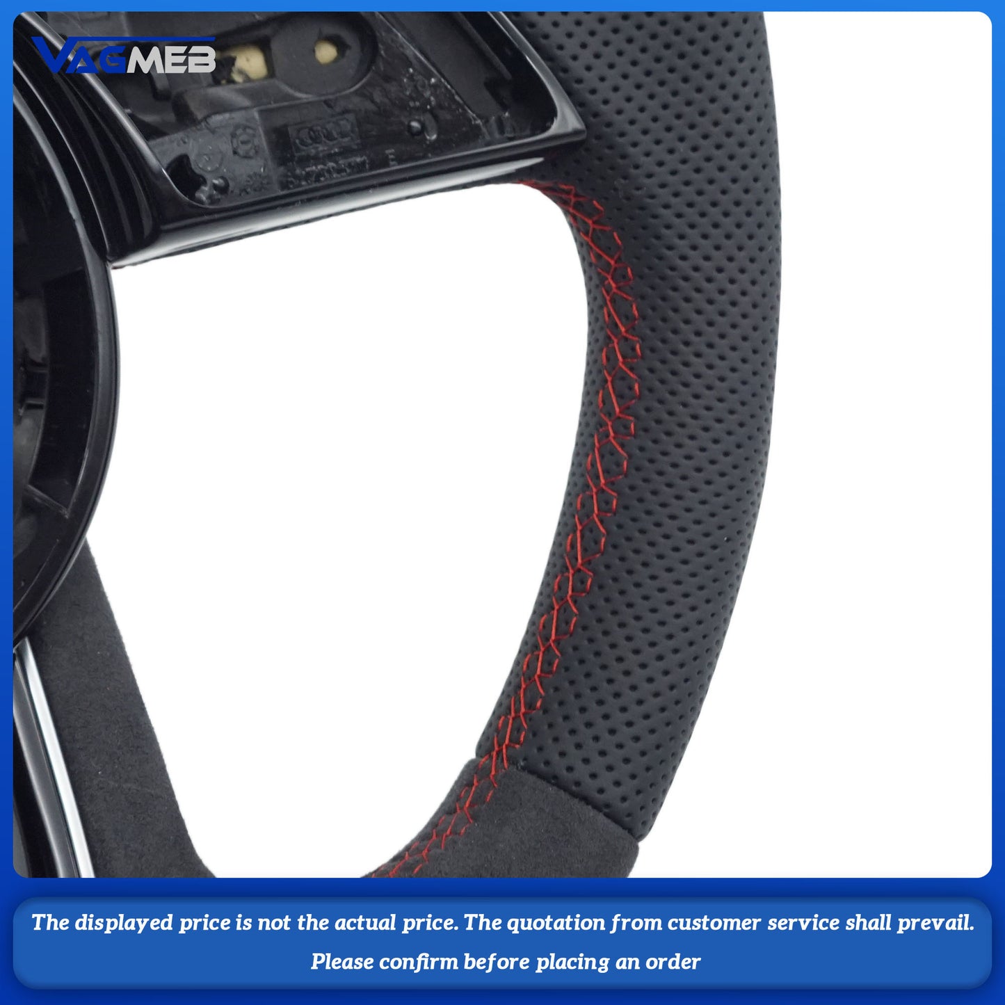 Real Carbon Fiber Steering Wheel for Audi B9 A3 A5 RS3 RS4 RS5 S3 S4 S5 2018 2019 2020 2021 2022 Custom Style