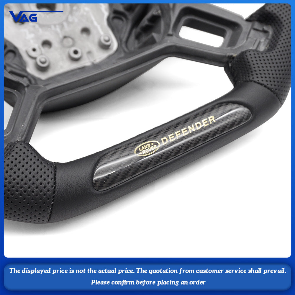 Racing Car Auto Parts Carbon Fiber Steering Wheel For LandRover Defender Full