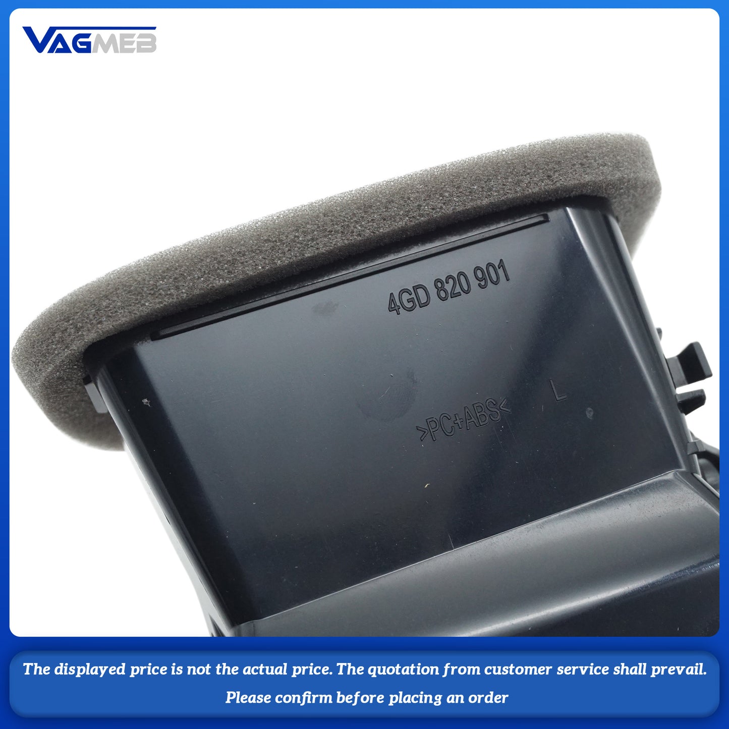 Car Interior Front Dash Center Console AC Air Vent Outlet For Audi A7 RS7 RS6 A6 C7 2011-2016 4G0 820 901 4G0 820 902