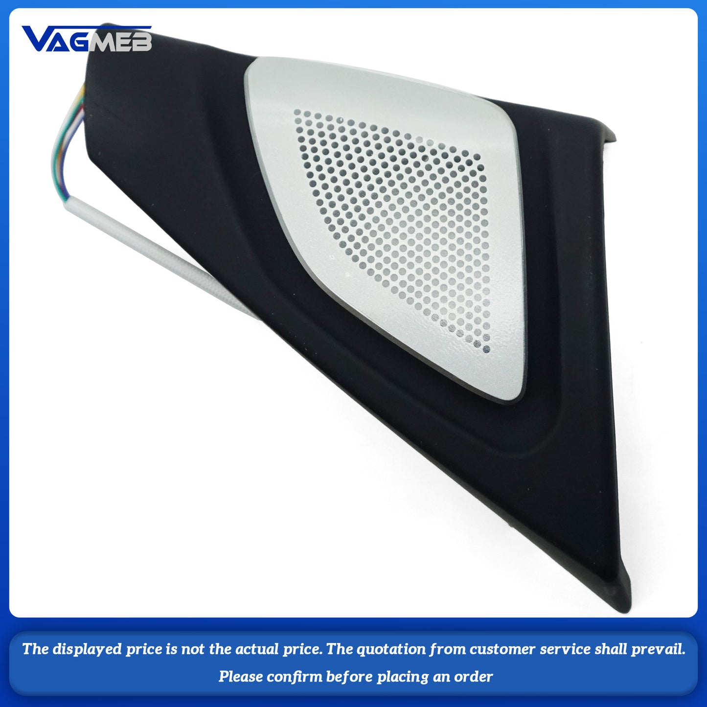 For 2010-2017 BMW 5 Series F10 F11 F18 Horn LED Ambient Light Illuminate Speaker Cover Luminous Tweeter Cover