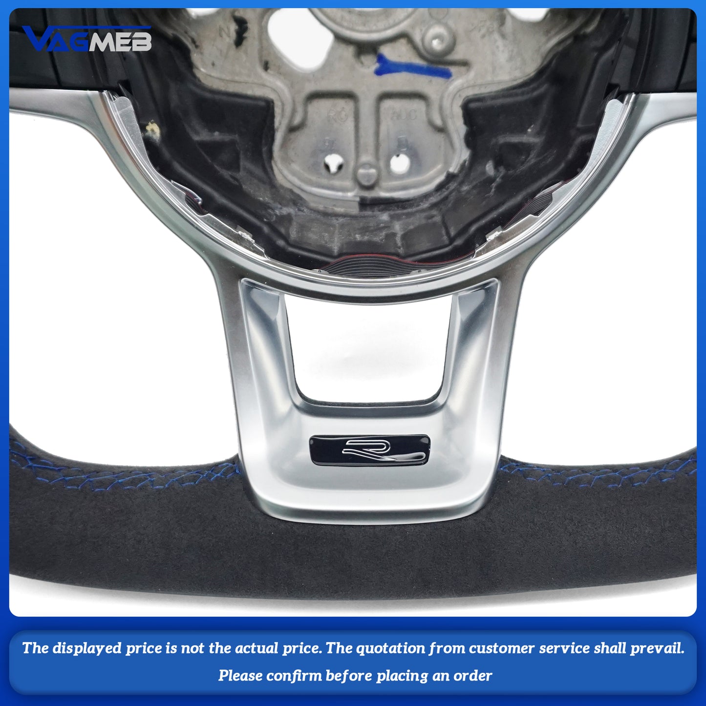 For VW Golf MK 6 7 7.5 GTI GTD GTE R Polo Customm carbon fiber RLine sports steering wheel