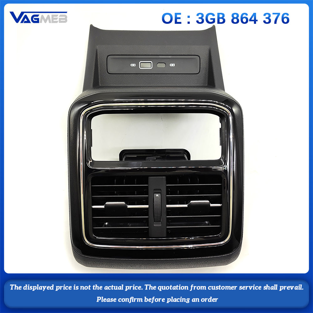 For VW Passat Rear air vent frame 3GB 864 376