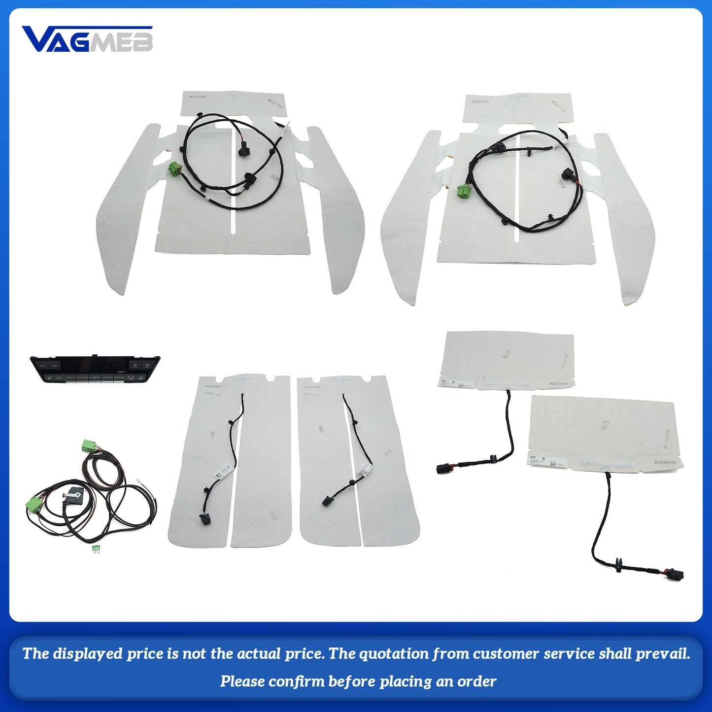 For Audi A38Y seat heating package