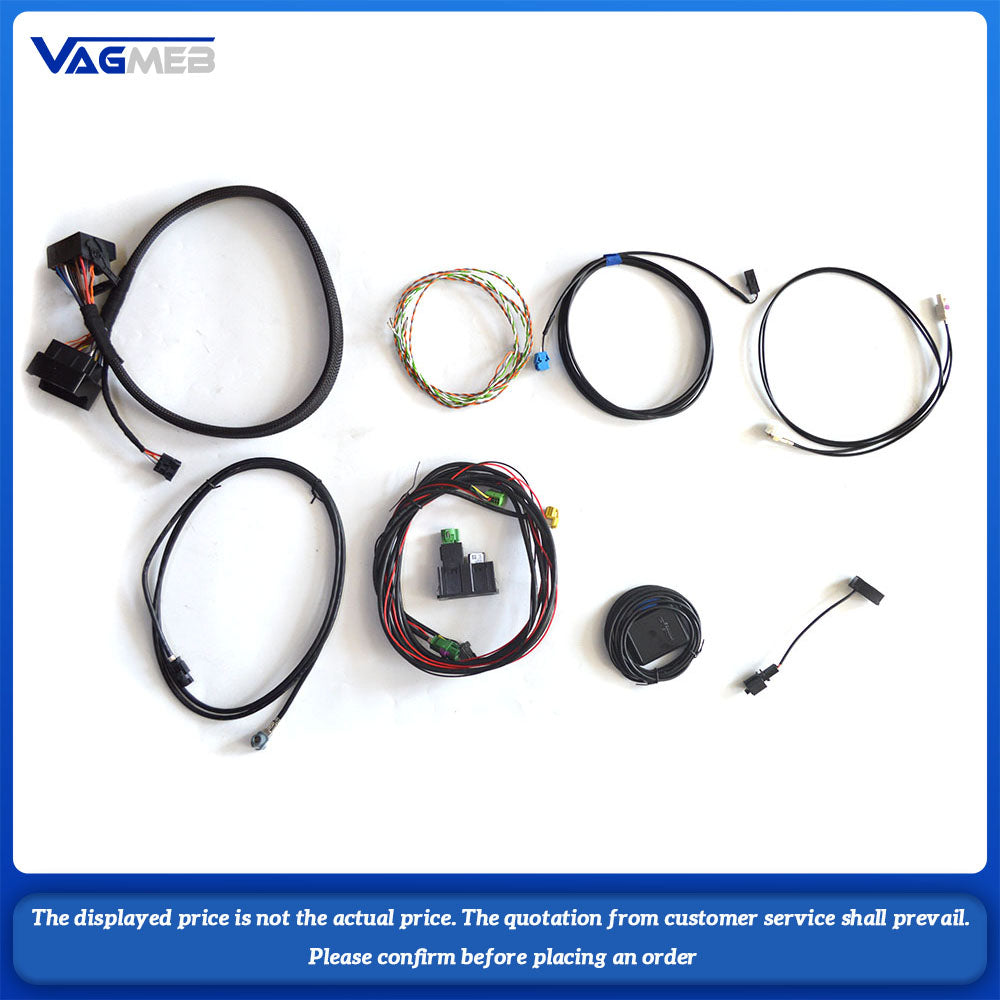 MIB integrated to split radio adapter cable