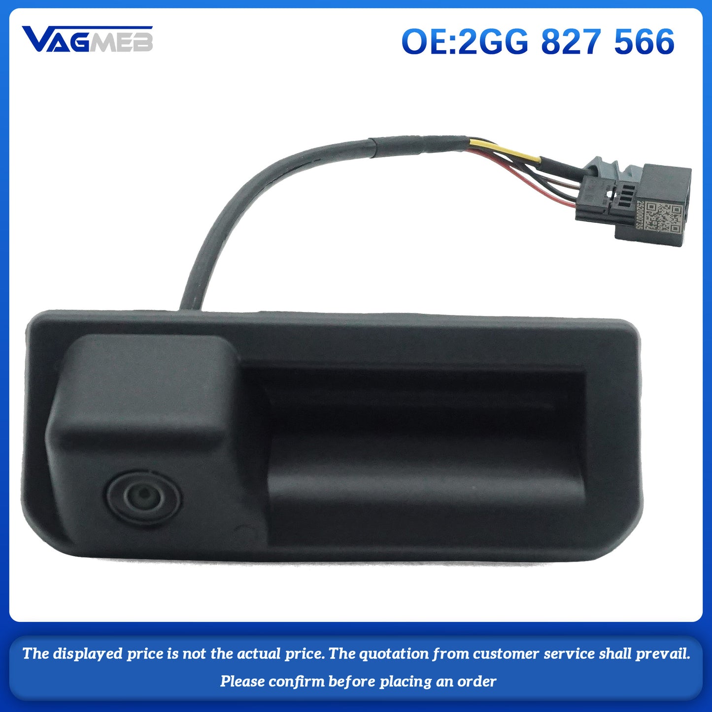 For VW New Jetta T-corss Skoda Kodiaq karoq Superb OEM Rear View Reversing Camera 2GG 827 566
