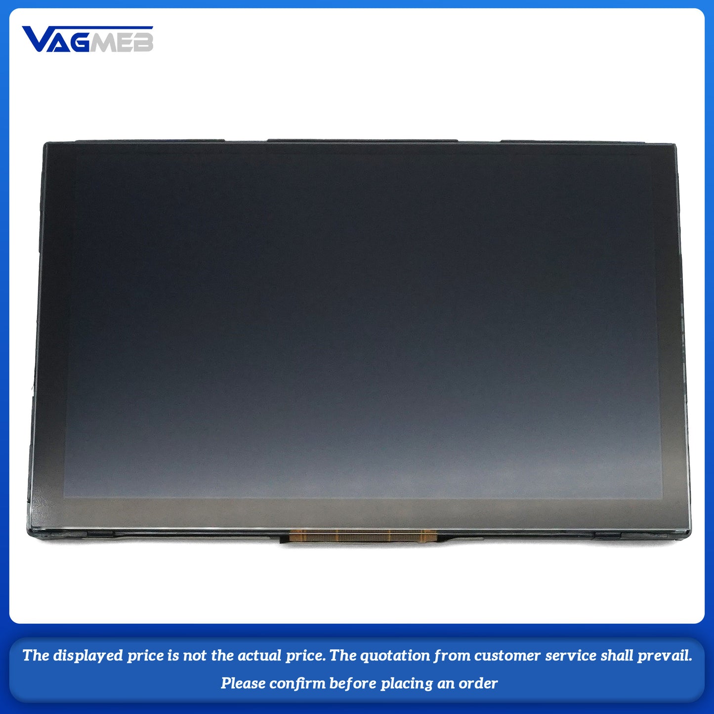 6.5 inch LCD Dispaly With Touch panel For VW Polo Skoda Fabia 3 Navigation Screen Repair