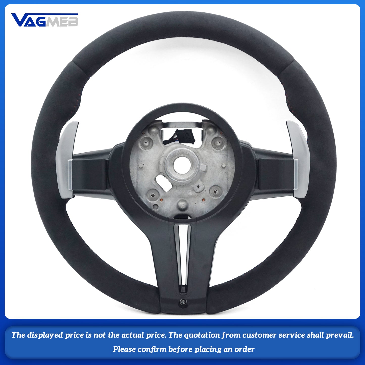 M Sport Steering Wheel Alcantara Steering Wheel for BMW E Series M3 E90 E91 E92 E93 X5 E70 X6 E71 X1 E84 E81 E82 E87 E88