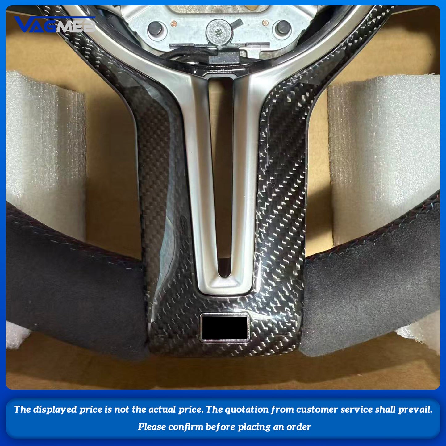 Carbon Trim M Sport Steering Wheel For BMW F10 F20 F21 F22 F30 F31 F32 F36 M2 F87 M3 F80 M4 F82 F15 F16