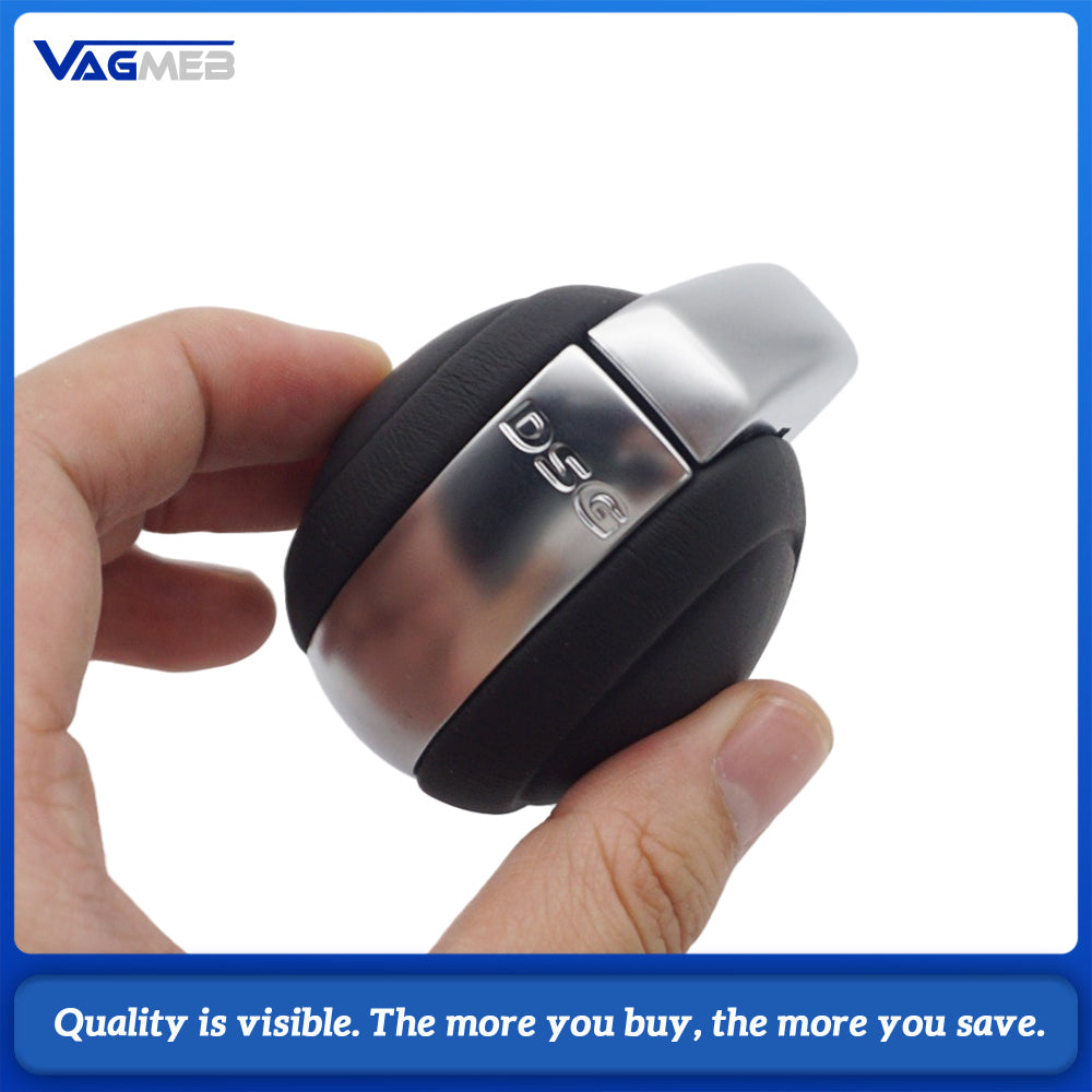 New Car Styling Matt DSG Leather Gear Shift Knob Stick for VW Golf 67 GTI Jetta A6 Passat B7 B8 CC Tiquan 5N Touran Polo 56R