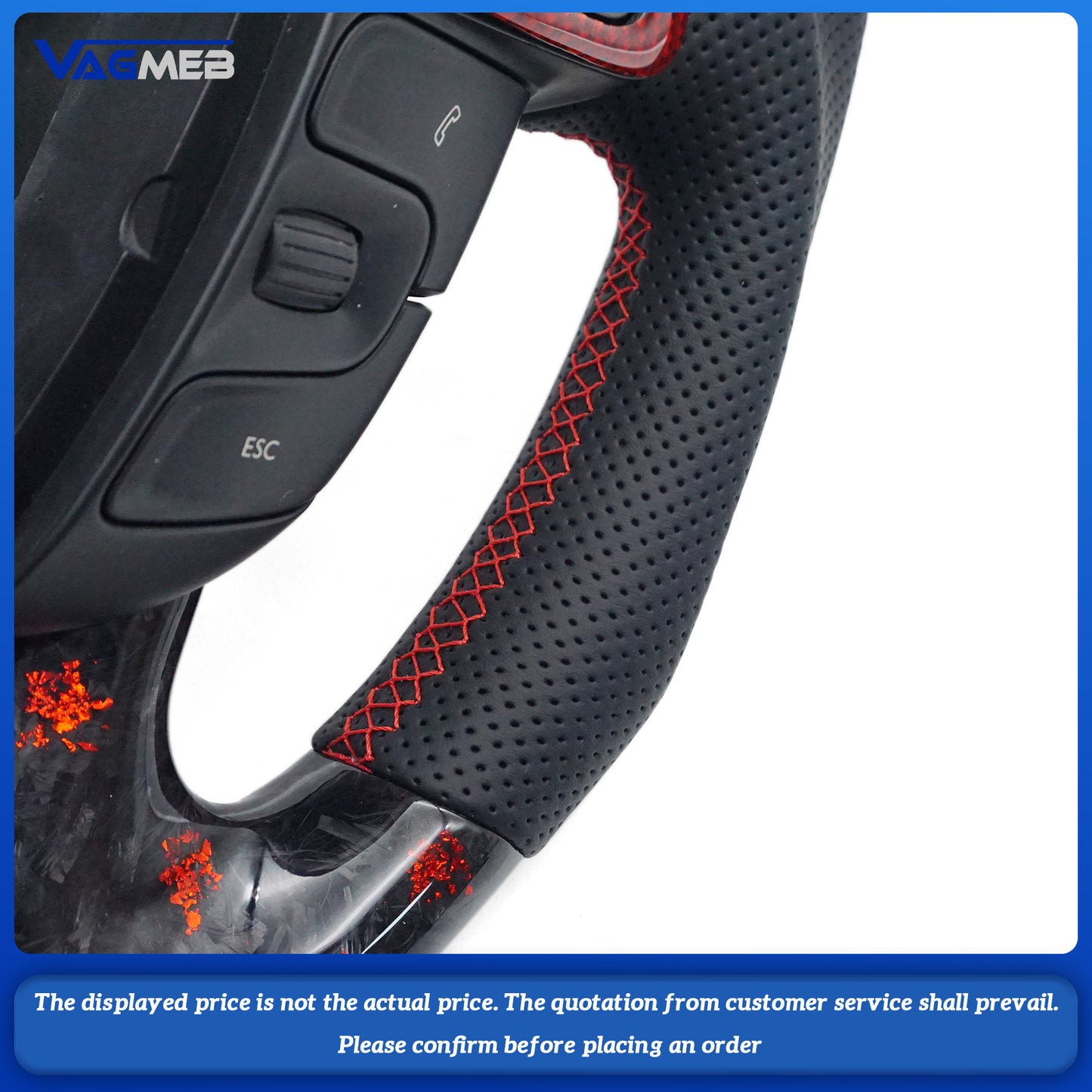 Original brand new steering wheel assembly, high-equipped steering wheel with multi-function buttons For Citroen C4 B7 DS4