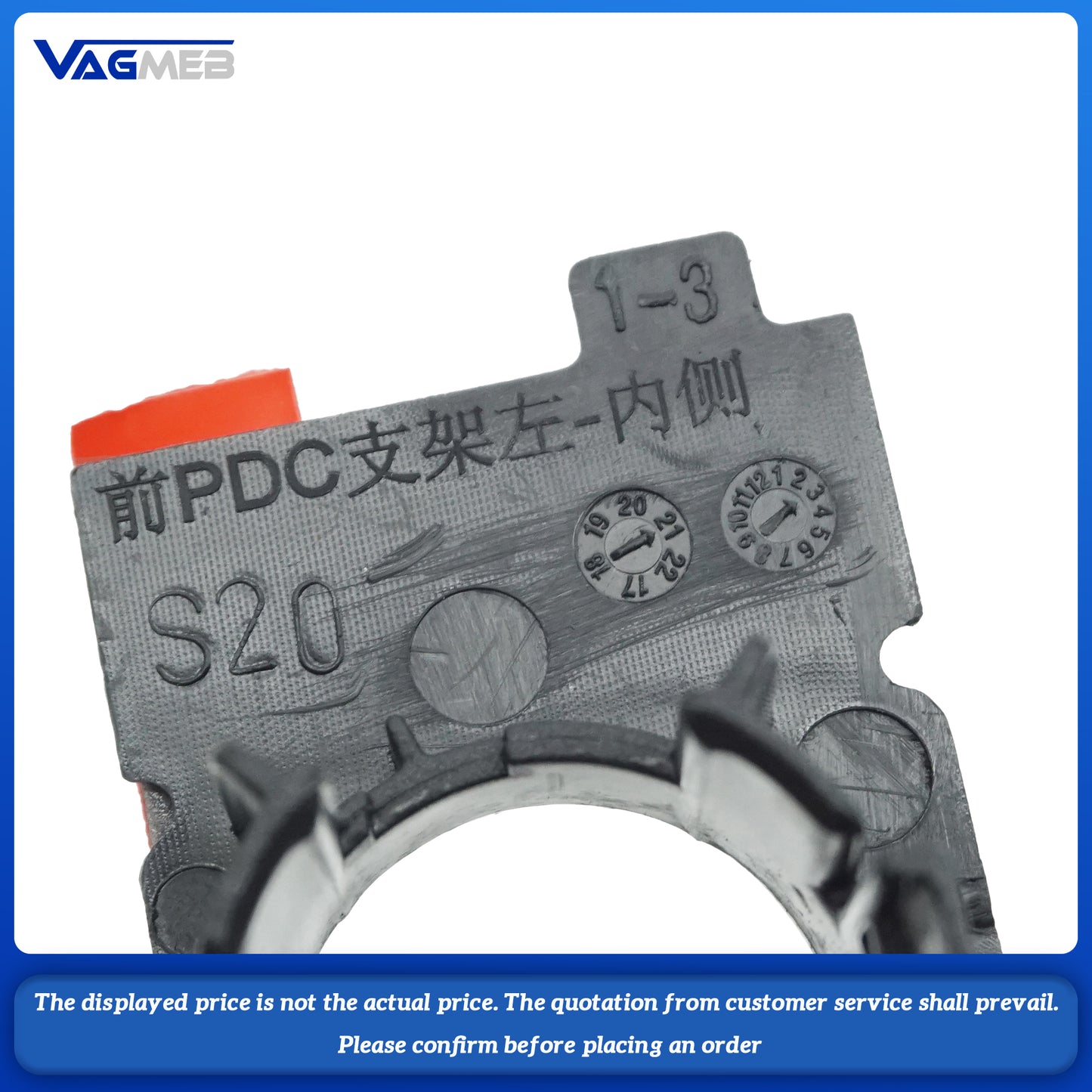 Parking Radar Sensor Bracket Radar Holder Parking Sensor PDC Holder For VW Passat 3GB 919 493 A