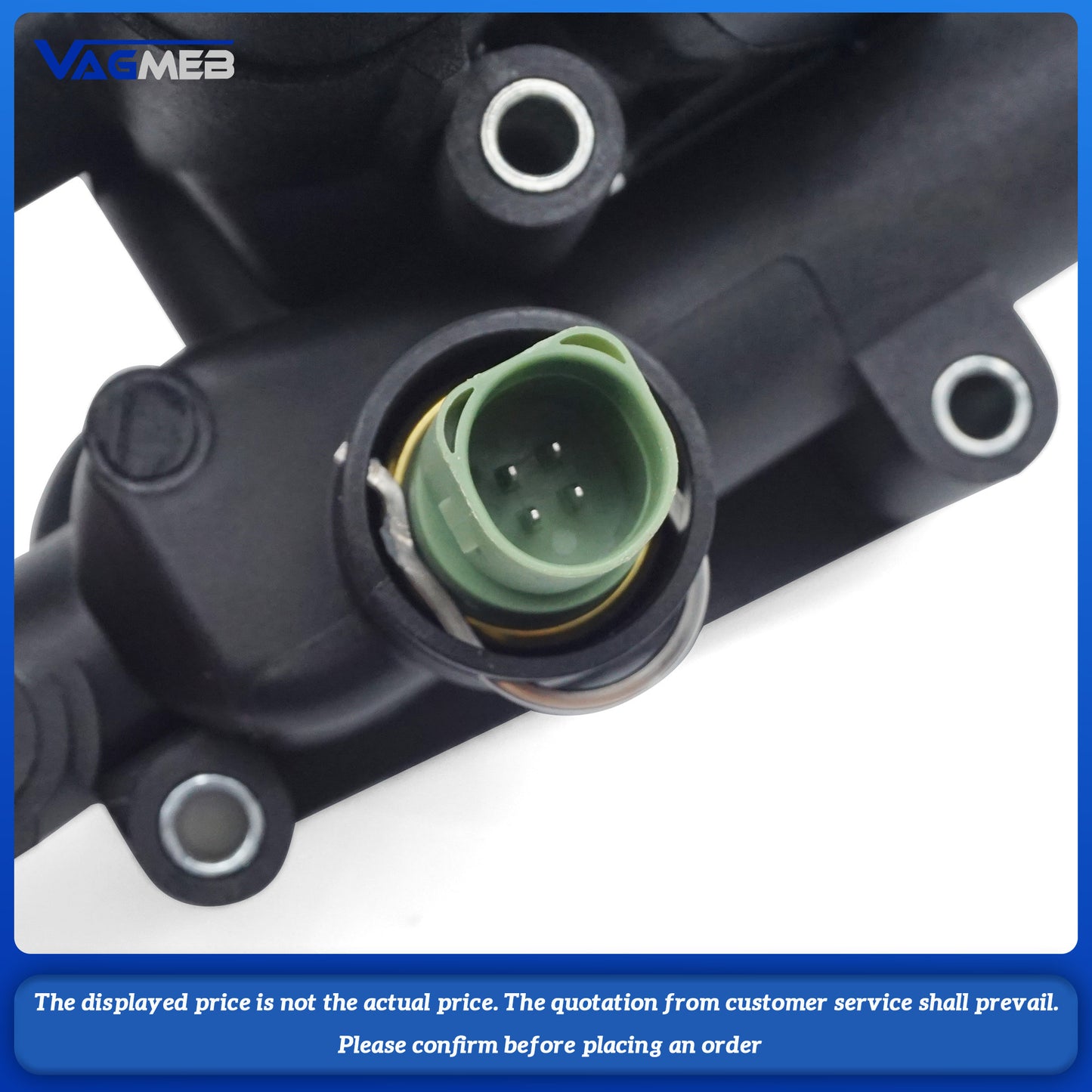 06A 121 111 Global Brand Engine Coolant Water Hose thermostat assembly For VW Golf Mk4 for Audi A3 For SEAT For SKODA