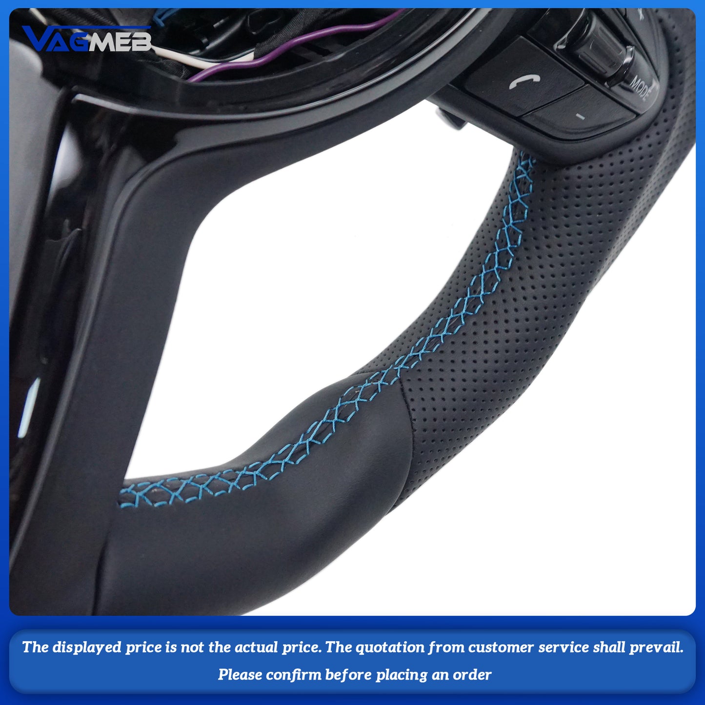 All Modes Alcantara Steering Wheel For BMW F10 F30 F82 F84 F30 M3 M5 M6 X1 X2 X3 X4 1Series 5 series 7seriesSteering Wheel