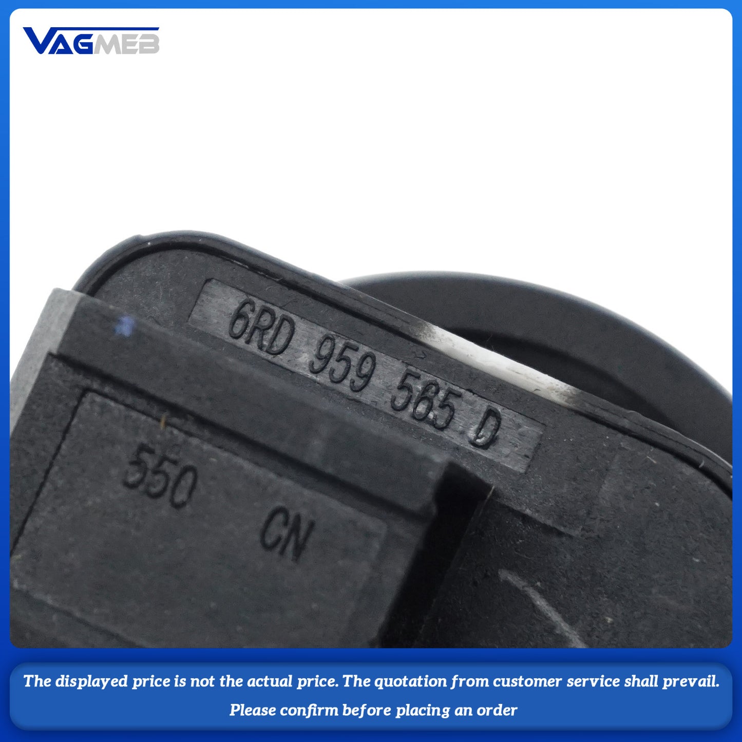 Rear View Mirror Adjuster Control Switch Folding Knob Button For VW POLO 6R 2011 2012 2016 6RD 959 565 D